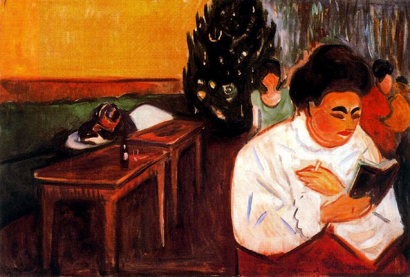 🎨 Edvard Munch - Christmas in the Brothel / Эдвард Мунк - Рождество в публичном доме 
❄️ #winter #зима #art #Munch #ChristmasInTheBrothel #Мунк #РождествоВПубличномДоме