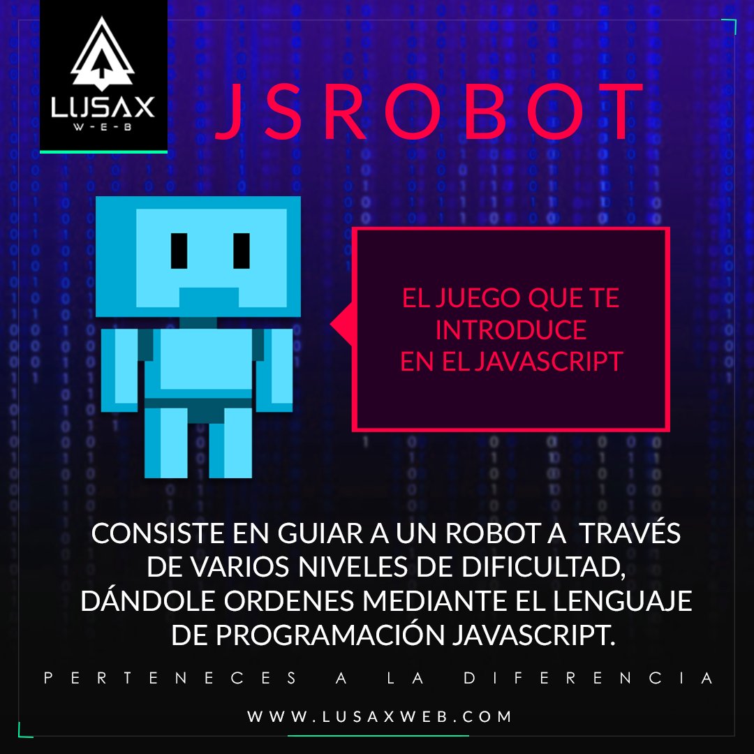 LusaxWeb's tweet image. Vídeo juego para aprender #JavaScript.
#JSROBOT es un pequeño proyecto #0penSource cuyo código puedes descargar en #GitHub o clonar el repositorio y abrir como #html. 
goo.gl/f9Ct1c Vía @pcactual