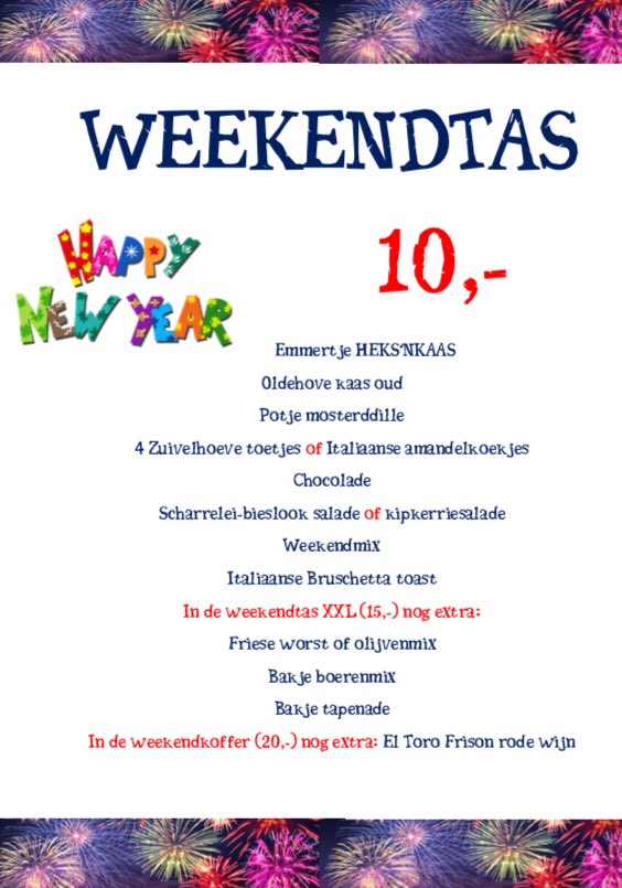 Antonklapwijk's tweet photo. Hier is tie dan. De knaller van een #weekendtas. We zijn er #hopjetrots op, om zo het jaar te eindigen!!! #rt is #knallend aardig #bam #gaserop #oudejaarsavond https://t.co/bvQgNiVJYm