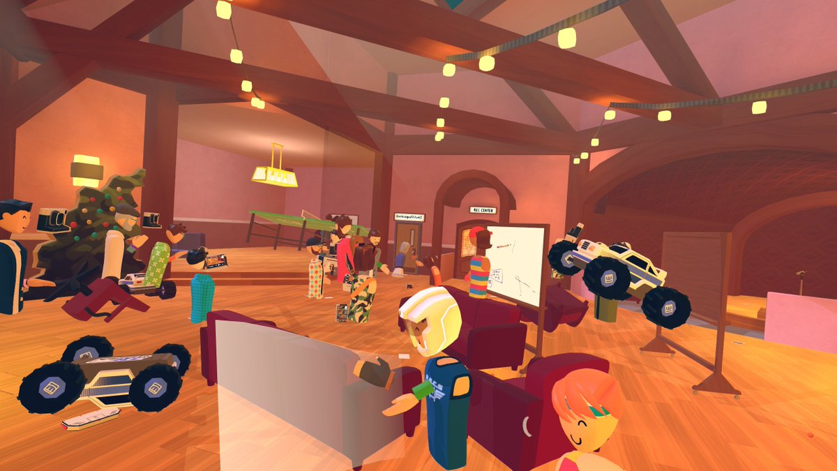 jugonvirtual's tweet image. Mas de 60 Jugones y 2.000 Online nos hemos juntado para celebrar el año Virtual
 #FiestaJV2018
GRACIAS A TODOS!!! y FELIZ 2018 !!!

Locura en el #RecRoom #RecRoomVR