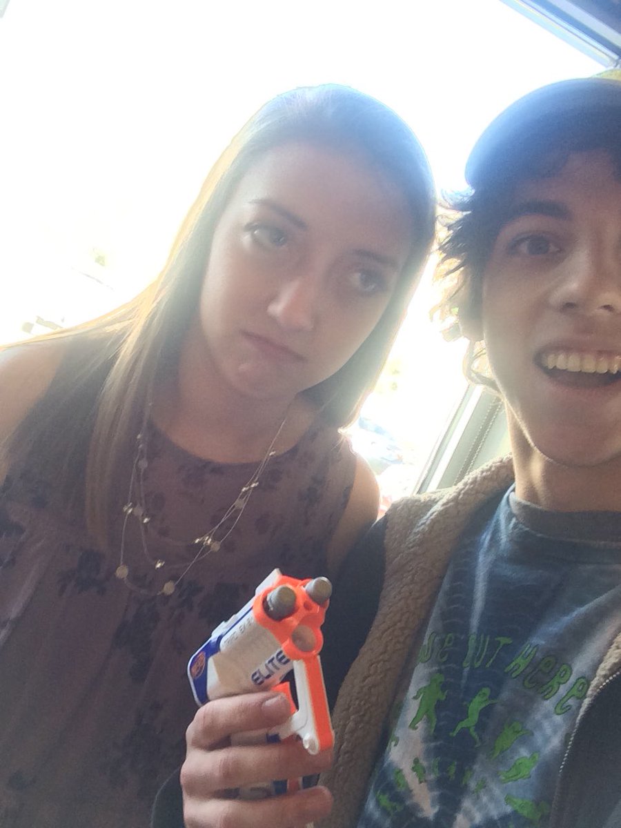 CAssassintn2017's tweet photo. Well that’s one way to wake someone up! Riley Johns has killed Kaylee Tuttle, 1 point for Sled Gang! https://t.co/Mw0CnVq7Fp