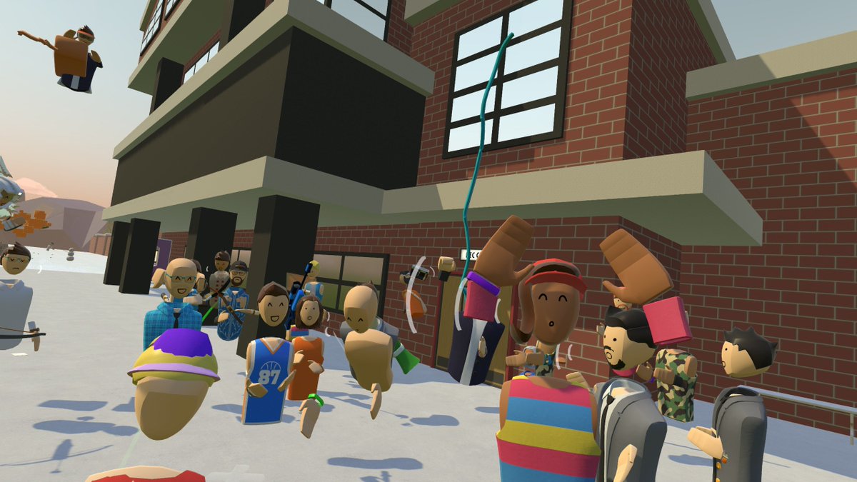 jugonvirtual's tweet image. Mas de 60 Jugones y 2.000 Online nos hemos juntado para celebrar el año Virtual
 #FiestaJV2018
GRACIAS A TODOS!!! y FELIZ 2018 !!!

Locura en el #RecRoom #RecRoomVR