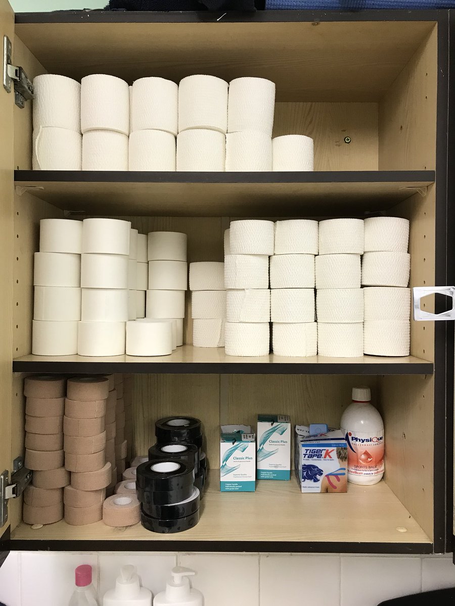 GTDSportsinj's tweet photo. @MaestegRFC all stocked up with Tiger tape from @Sportfirstaid #ZincOxide #EAB #Tearable #ChickenSkin #Strapping #Tape https://t.co/cCGxtc4GHd