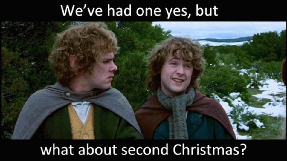 Sincerely hope you all had a fantastic Christmas, and have recovered from the feasting!  We're ready to go again!