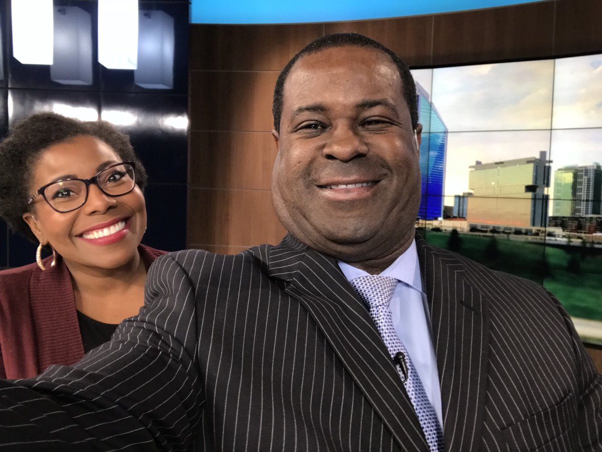 BrigidaMack's tweet photo. Back at it alongside @WBTVDMan after a lovely #Christmas holiday. We are doing #alloftheshows today: 4, 5, 6, 8 and 11. Join us! @WBTV_News https://t.co/otEcLTgbcG