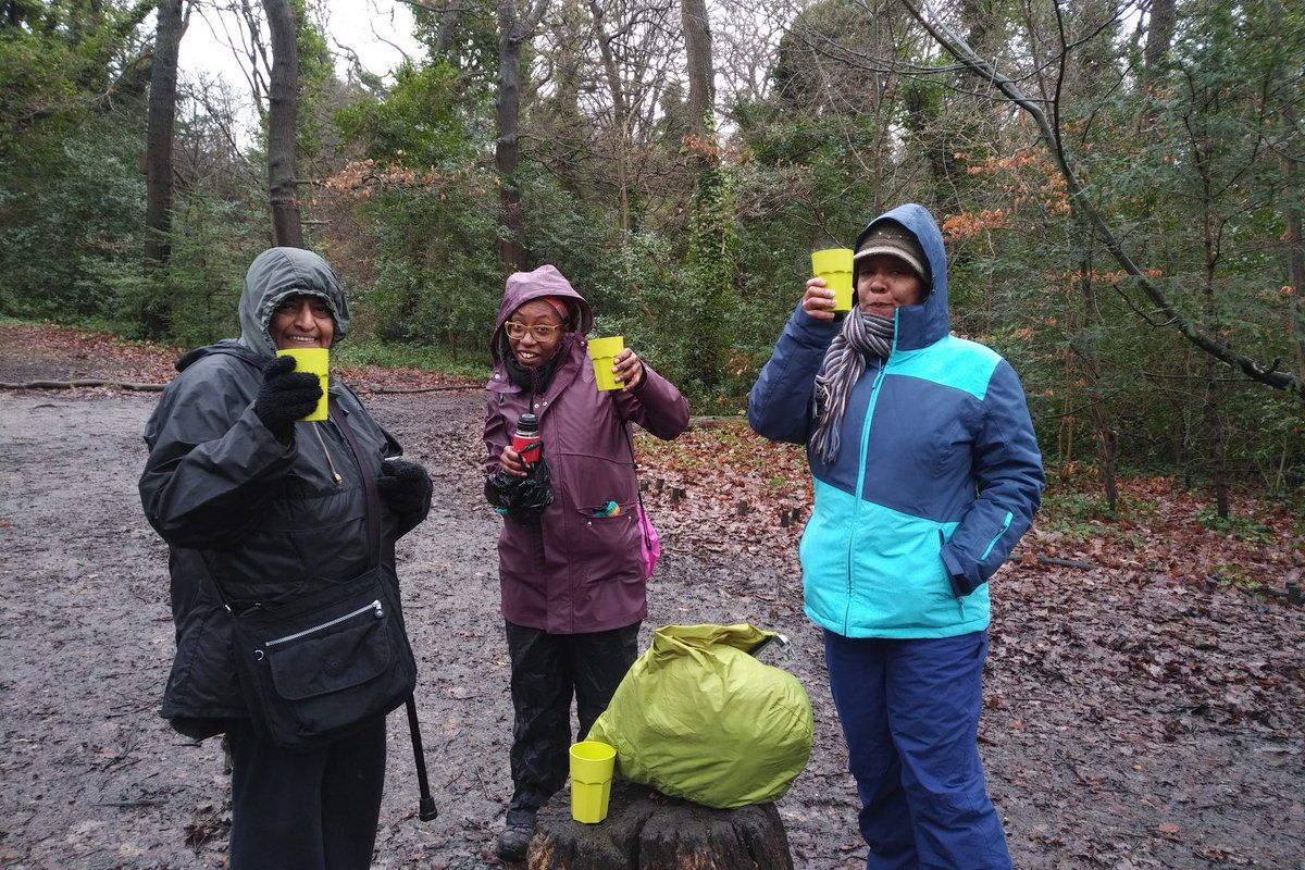WildintheCity1's tweet photo. Enjoyed another great walk with the #SiSTARwood following the Green Chain. It's not about how far or fast but with whom and how. Connection and intimacy in and with nature @LondonNPC #NationalParkCity https://t.co/CpyVgcQfce
