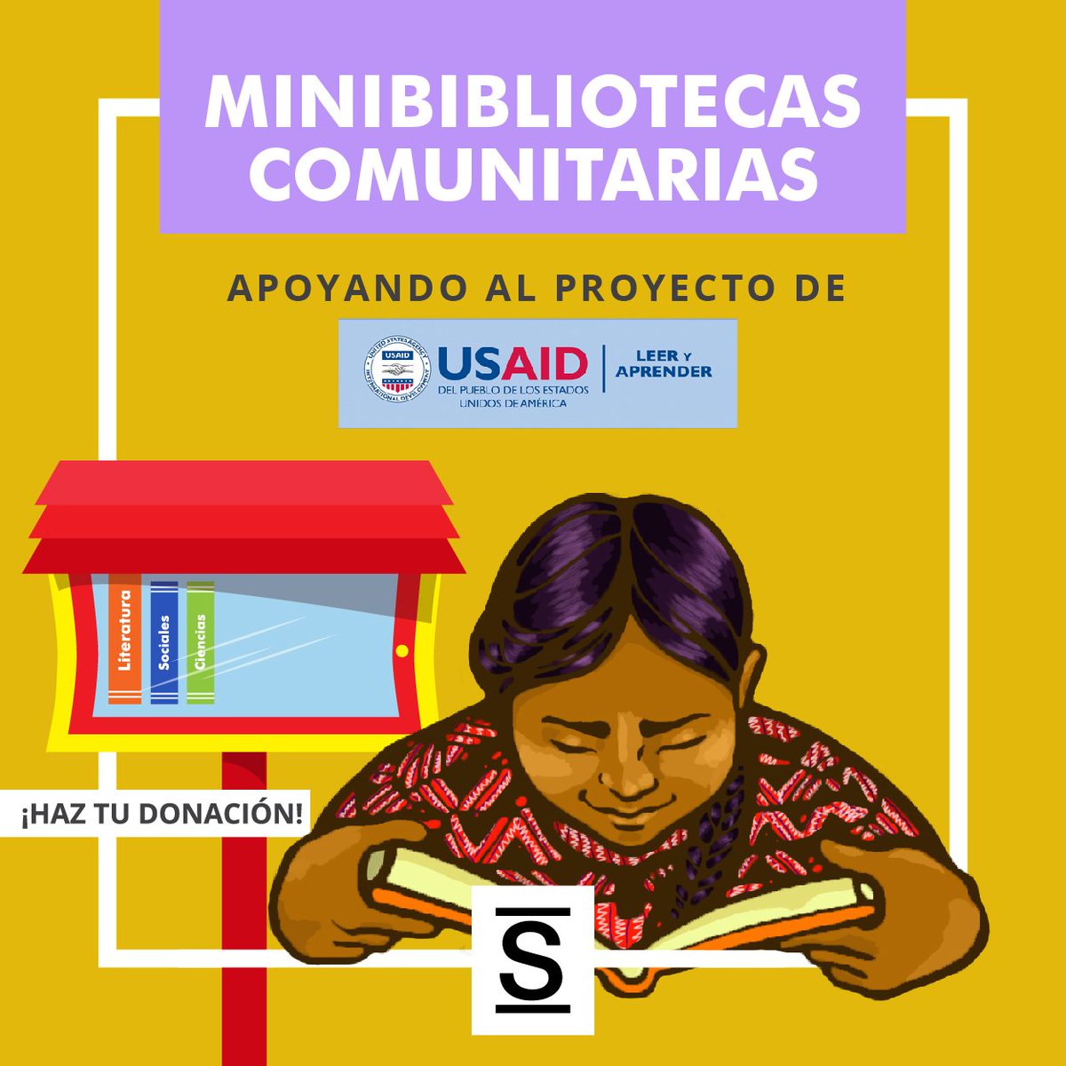 sophosenlinea's tweet photo. Compre un libro de lectura*, le facturaremos con el 20% de descuento. También puede donar uno usado en buen estado. #DoneUnLibro
*Para niños de 1º a 3º grado de Primaria.
Los libros pueden ser en español, k’iche’ o mam. https://t.co/rqRxujFERQ