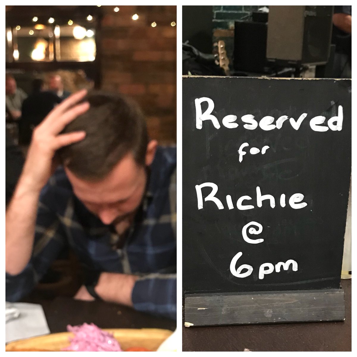 Tom Shanklin (@tomshanklin) on Twitter photo Thanks for the 3hours tonight  <a href="/RichieRees/">Richie Rees</a> Thanks for the 3hours tonight  <a href="/RichieRees/">Richie Rees</a>
