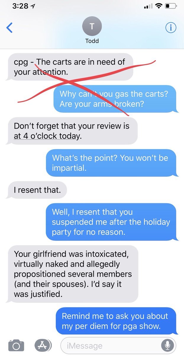 ClubProGuy's tweet photo. Difficult exchange with my GM today. https://t.co/5757Mk27vV
