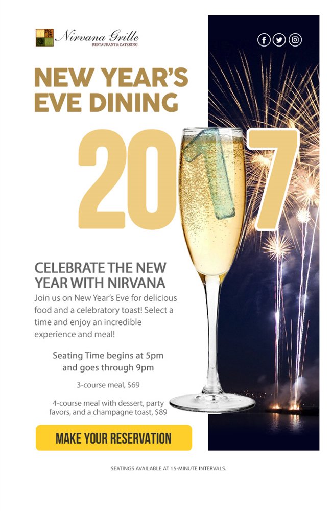 nirvanagrille's tweet photo. Raise a glass to the New Year! https://t.co/4BptZNWYvu https://t.co/krW9Azibeg