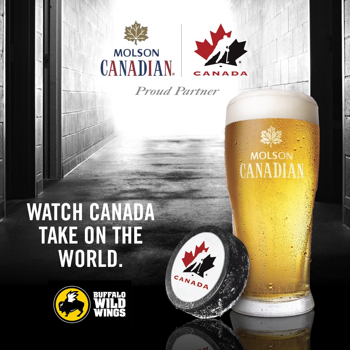 Watch Canada take on the World with an ice cold <a href="/Molson_Canadian/">Molson Canadian</a> and you could score a Team Canada Hockey Jersey* during every Team Canada Game. Get the details: bit.ly/2CYZbj5 #WorldJuniors #wjc2018 @HC_WJC