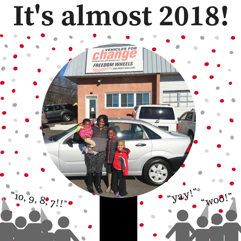 Vehicles4Change's tweet photo. Before the ball drops, get a head start on your New Years resolutions! Give back by donating your car to Vehicles for Change. If you donate before the New Year, you can include it in your 2017 tax deductions! #NewYears #NextYearIPromiseTo #Vehicles4Change https://t.co/ZWALXgR28t https://t.co/LxMhSNUoIf