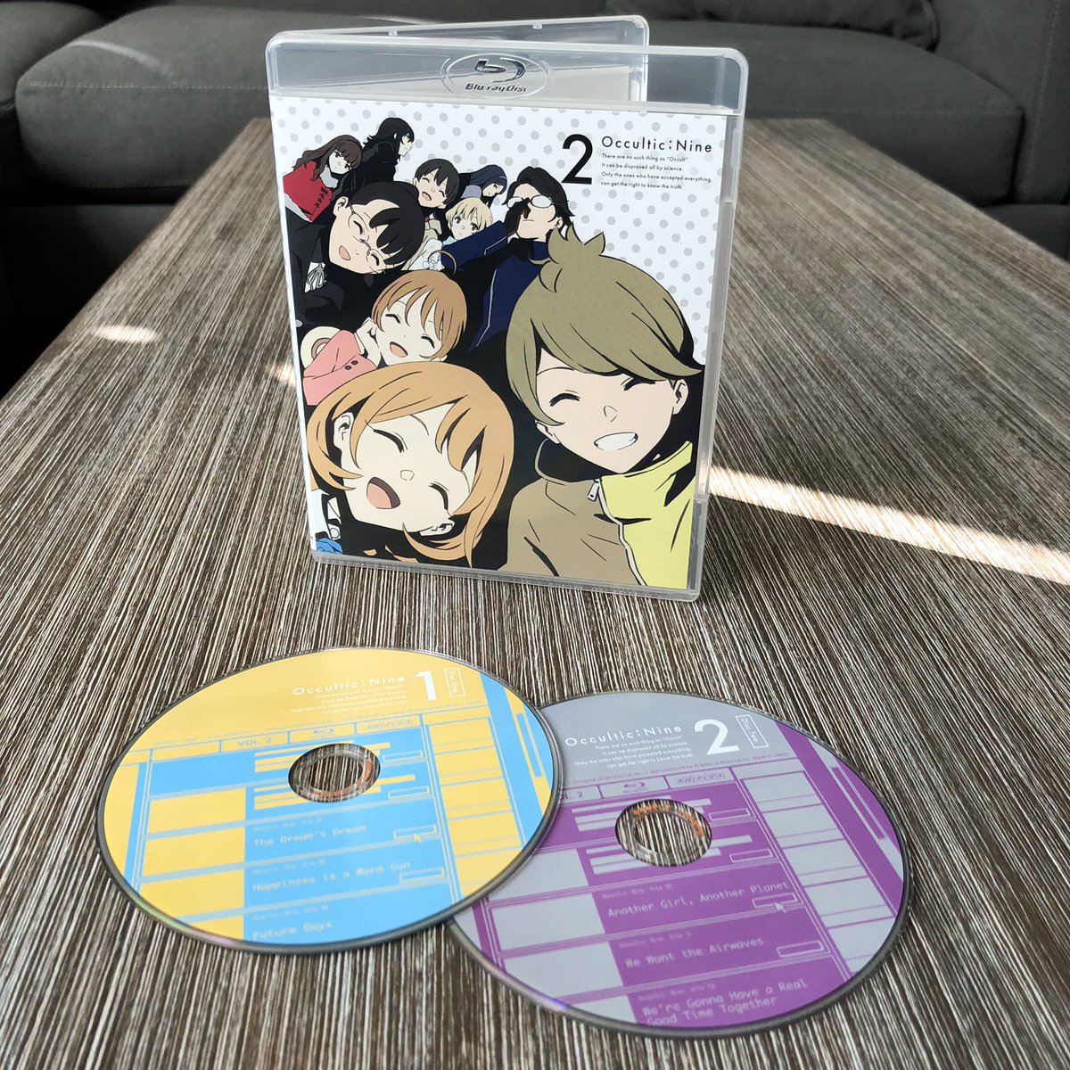 Aniplex Of America Complete Your Occultic Nine Collection With The Release Of Occultic Nine Volume 2 Blu Ray This Blu Ray Comes With Episodes 7 12 Deluxe Booklet And End Card Illustration Pin Up Cards Occultic Nine