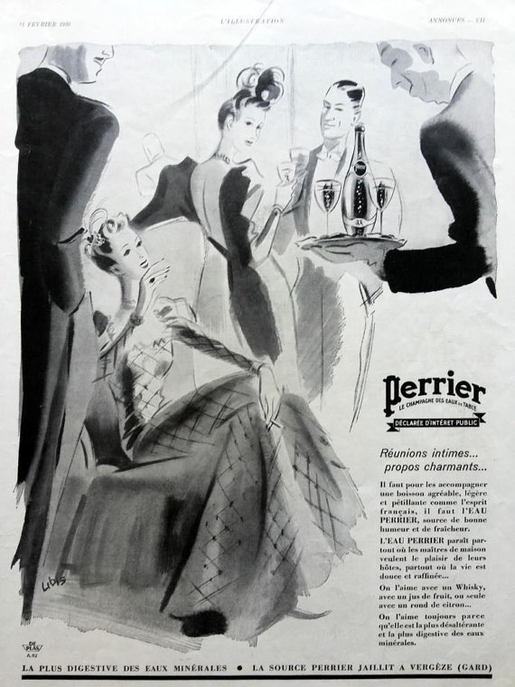 OldMagazin's tweet photo. PERRIER vintage ad, French https://t.co/lYJA1zx2zg via @EtsySocial #vintageposter #Etsymntt #Perrierwaterad #originalartdecoad https://t.co/NFrdwncgoe
