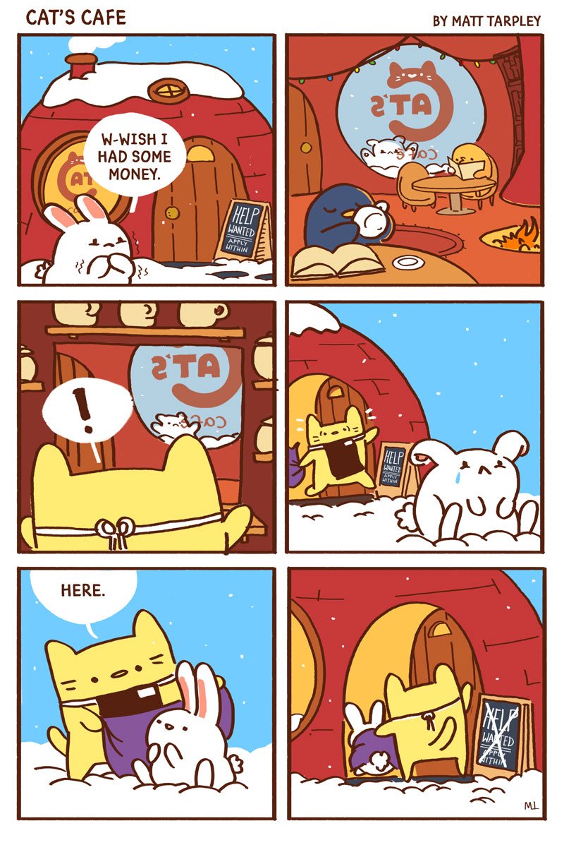 Rabbit meets Cat - https://t.co/qQPGLpY94O #Generosity 