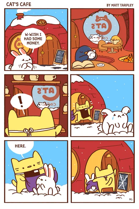 Rabbit meets Cat - https://t.co/qQPGLpY94O #Generosity 