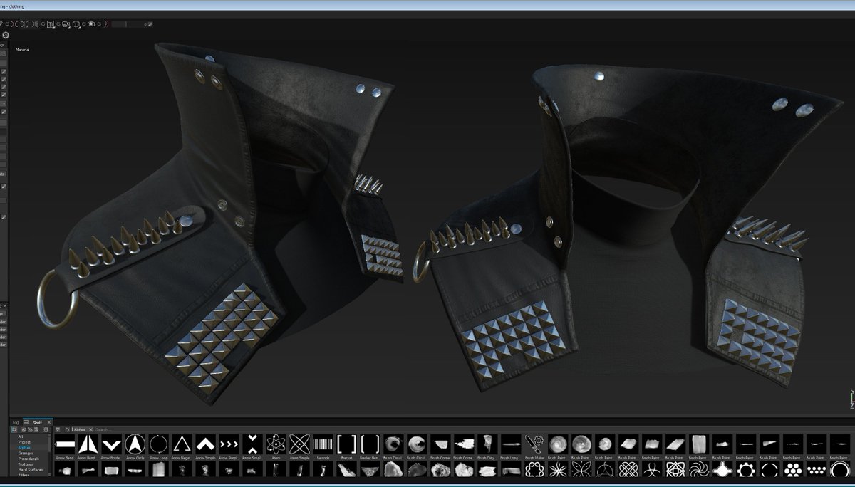 finally started the leather jacket...once again, a long way to go. This is kind of like the "base" color.