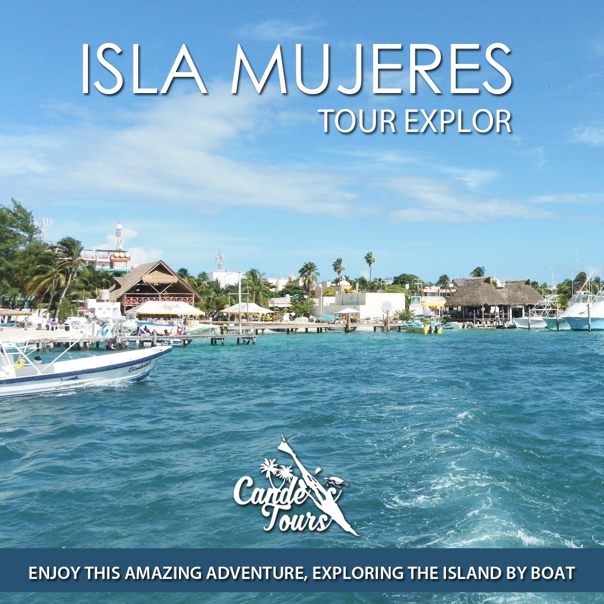 CandesTours's tweet photo. 😎Enjoy a beautiful tour in this #PuebloMagico #IslaMujeres🏝️
✔️📧Book here!
#CandesTours #Tour #MexicanCaribbean #Vacations #Relax https://t.co/AIIijsuqGB