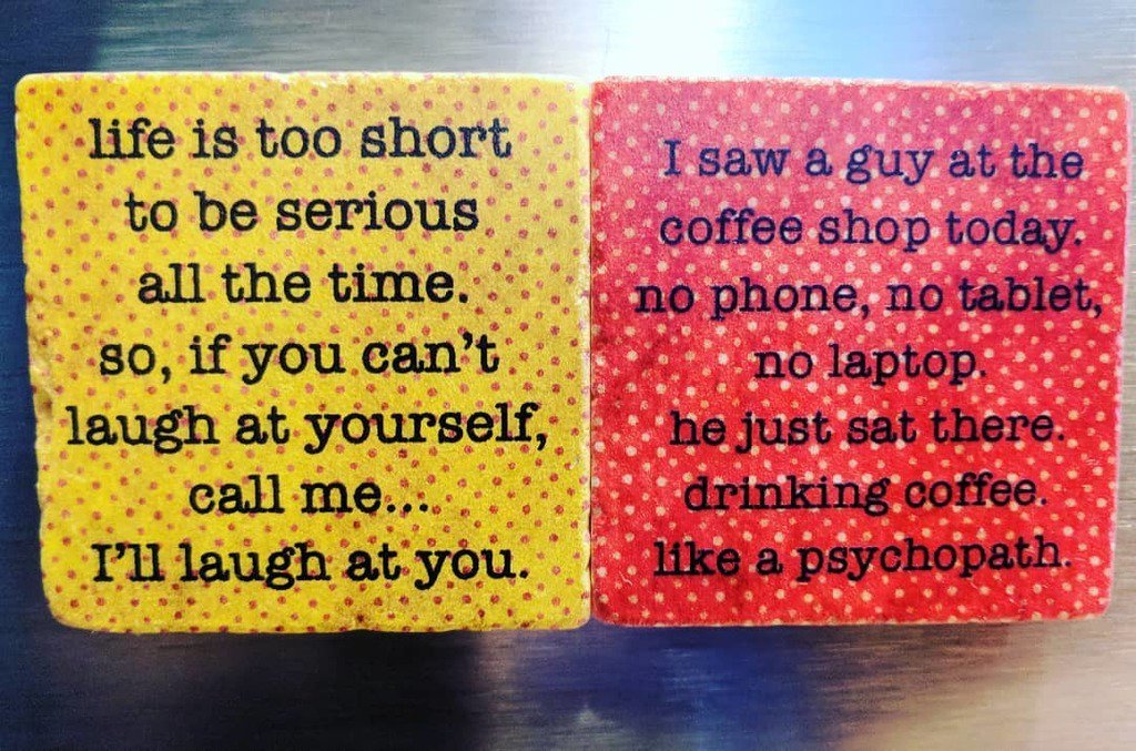 InclusiveJoeB's tweet photo. These 2 magnets from my son show how well he gets me already. #Dads #DadsRT https://t.co/YuhuVEGNPZ