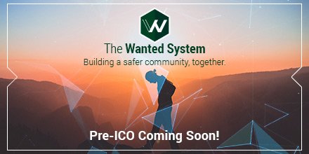 thewantedsys's tweet photo. The Wanted System Pre-Ico is coming soon. For more information on the project visit our ANN thread: https://t.co/D6qwLcaXRZ

#Blockchain #cryptocurrency #altcoins #ICO #bitcoin #ethereum #Crypto $crypto $XWS #XWS #fintech #BlockchainTechnology https://t.co/7qVr7N2YEA