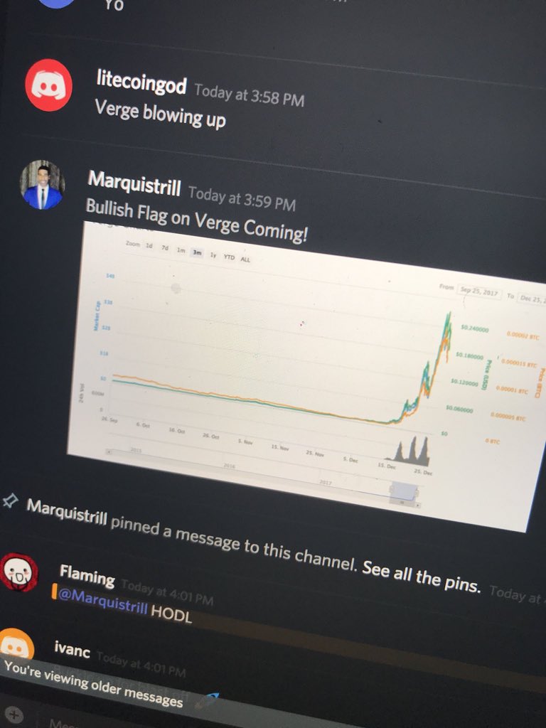 CynfullyMadicyn's tweet photo. @HouseOfSchwa @BITCOINBLACK_ @6BillionPeople @officialmcafee And now he has deleted all his fake ass attempts to lie to his followers that he was hacked. Not only the fake password reset is gone, but he deleted this, which he got called out for because it CLEARLY says "viewing older messages". How can ANYONE trust him?? https://t.co/koVf203rUO