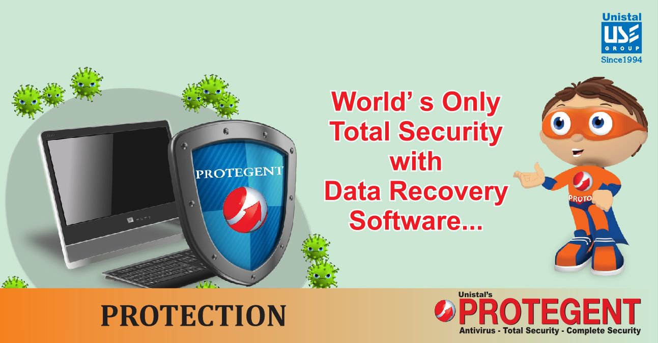 Protegent - World's Only Antivirus Software with Data Recovery on