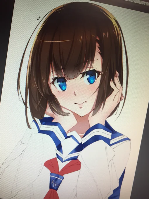珍しくこんなの描いてるけど裏アカでも作るべきですかねぇ 