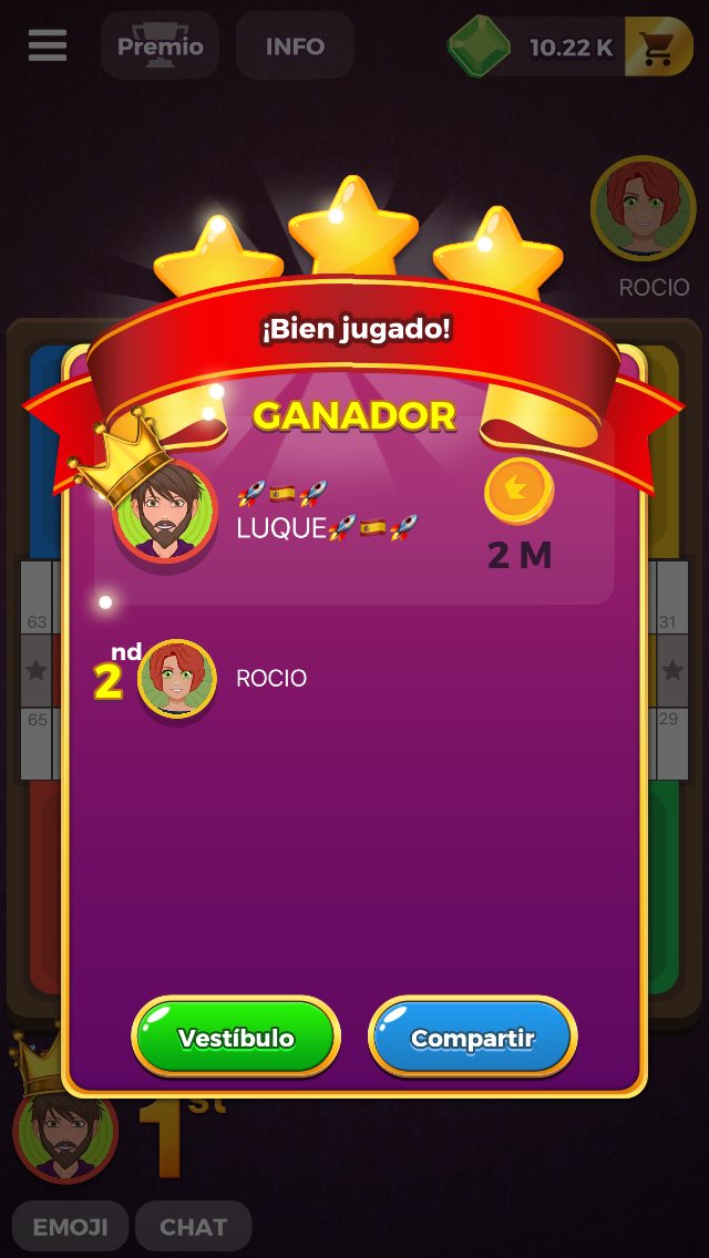 GrLukE91's tweet photo. What an awesome gamonales ke it was.#parchís #star https://t.co/COirFyIplF