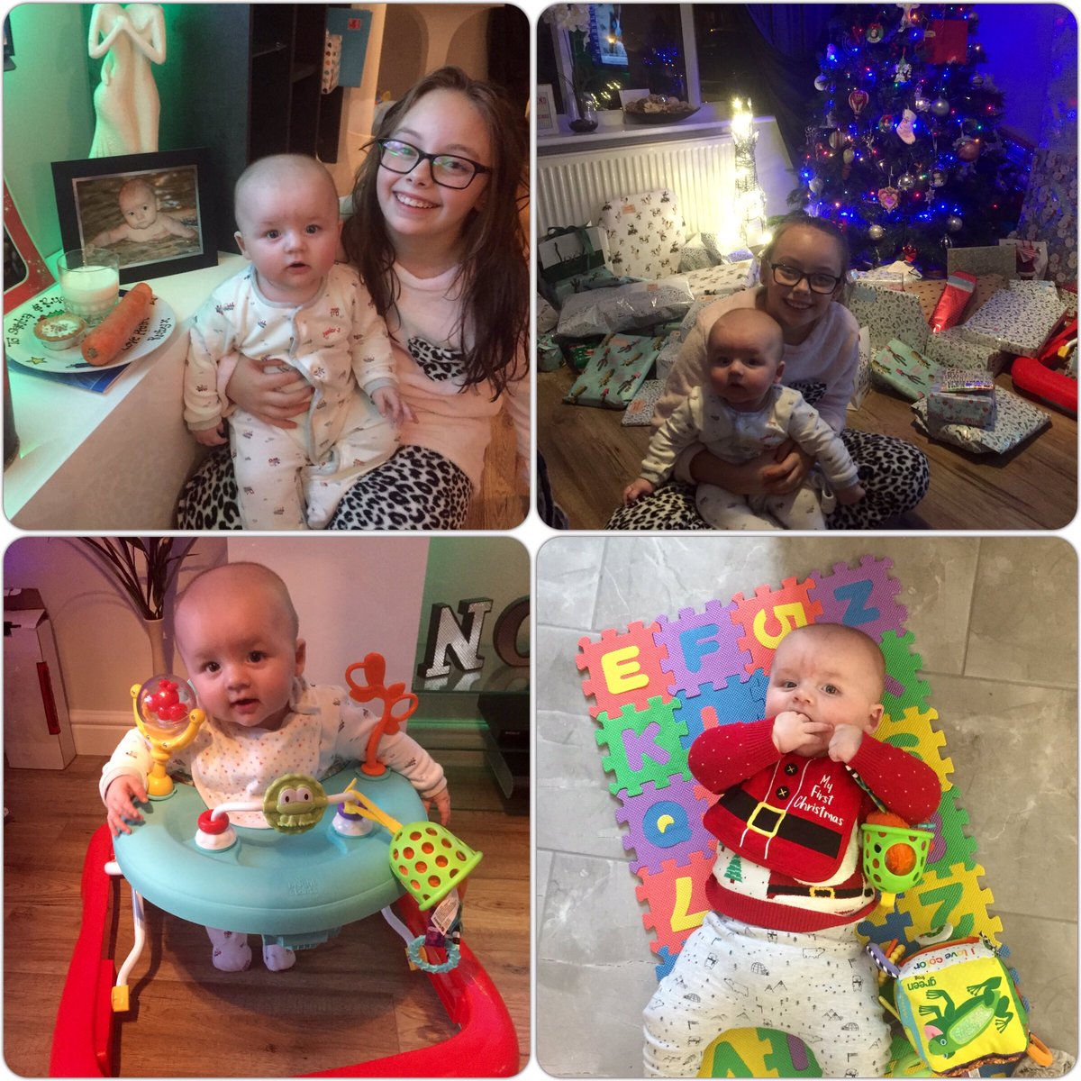 Rbown87's tweet photo. Worse Xmas Iv ever experienced in my life 💔 ..But I can't take it away from the little moose. #babiesfirstchristmas. https://t.co/iBcNuaW7Ob