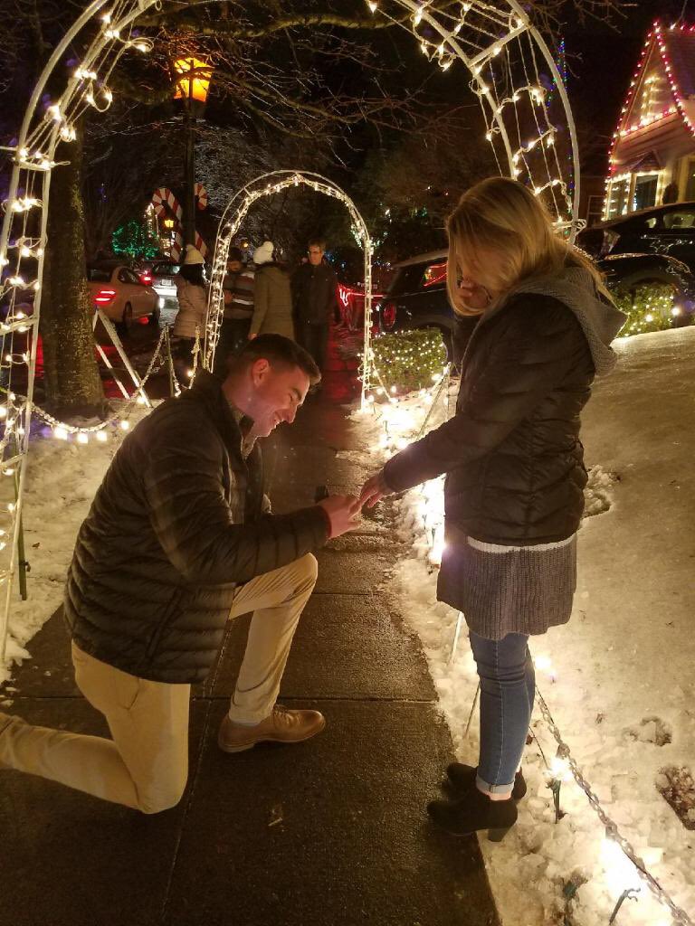 ParisLouise15's tweet photo. I’m engaged to my best friend! I couldn’t be happier, more thankful, or more excited! My heart is full of love for this handsome man♥️💍 https://t.co/LMydUkjiRs