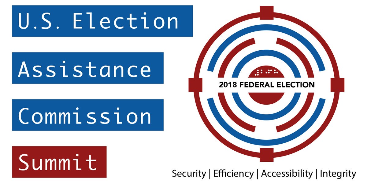 EACgov's tweet photo. RSVP NOW! @EACgov Summit: 2018 Federal Election on Jan. 10th, 9AM to 3:30PM. Summit will highlight spectrum of issues state &amp; local #ElectionOfficials will face as they work to administer a secure, accessible &amp; efficient 2018 Federal Election https://t.co/XduVYZQaGV #GamePlan17 https://t.co/JORXUS6lqA
