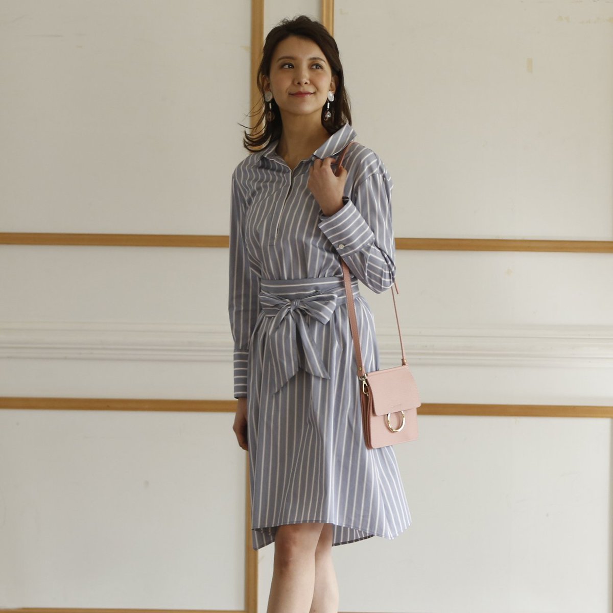 Esola池袋 エソラ池袋 公式 エソラ池袋1f Mimi Roger ミミ ロジャー より Rinaコラボ イレヘムワンピース 24 000 Tax をご紹介します 毎回即完売のモデルrinaさんとのコラボアイテムで 今シーズンはロングカフスがカッコイイマニッシュな