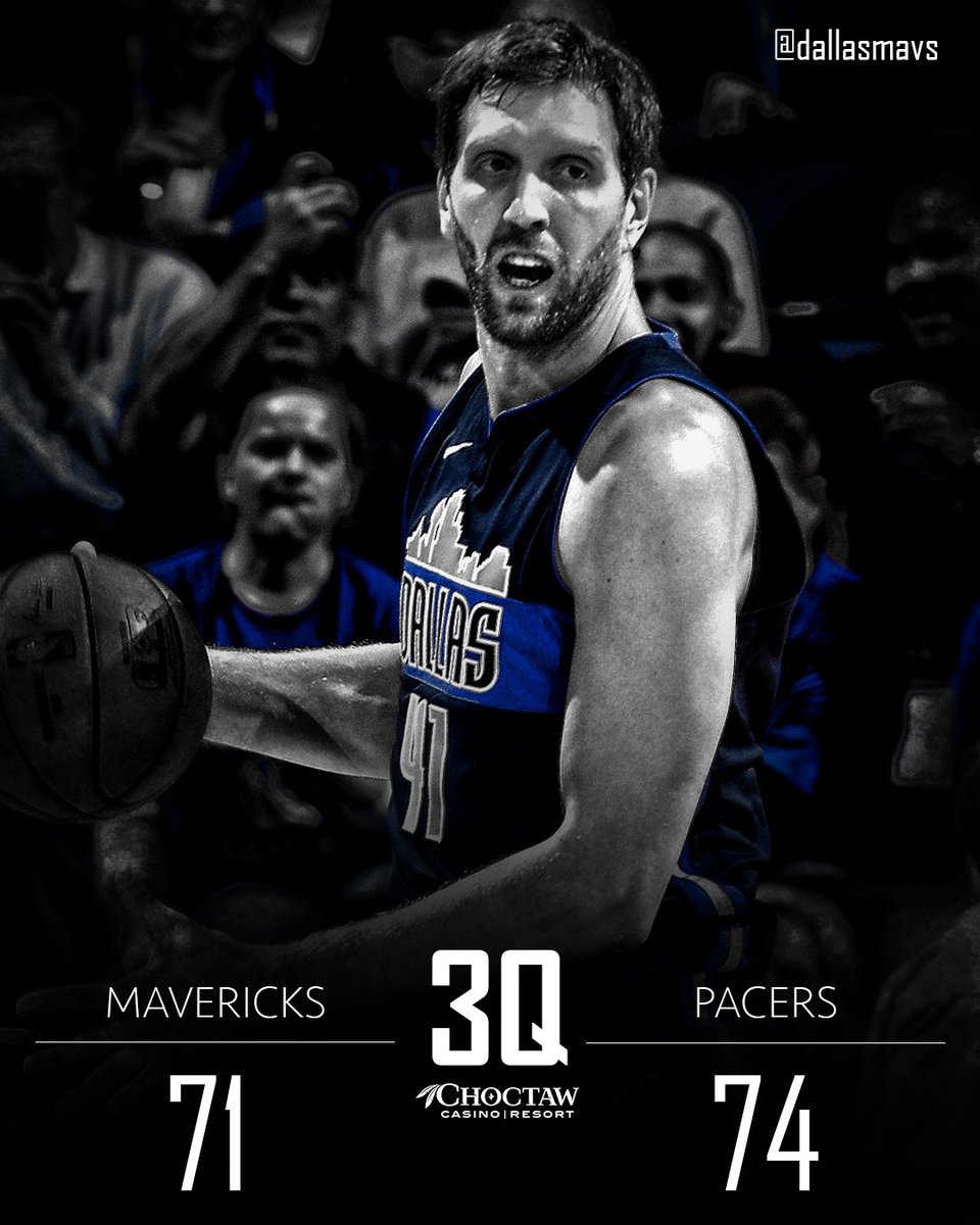 dallasmavs's tweet photo. Good one going down right now! #DALatIND #MFFL https://t.co/pkpTFAvokn