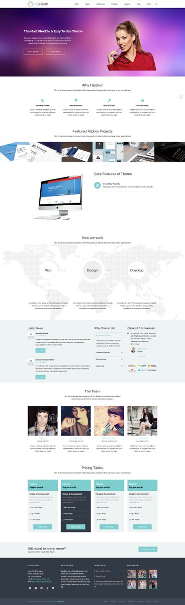 themeitwp's tweet image. New WordPress Theme (FlipBox) has been reviewed on Theme It - themeit.com/flipbox/ #Visual_Composer #WordPress_Themes