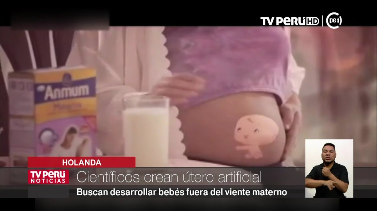noticias_tvperu's tweet image. #ÚteroArtificial garantizaría el desarrollo pleno del feto y su protección ante cualquier tipo de infecciones #TVPerúInforma