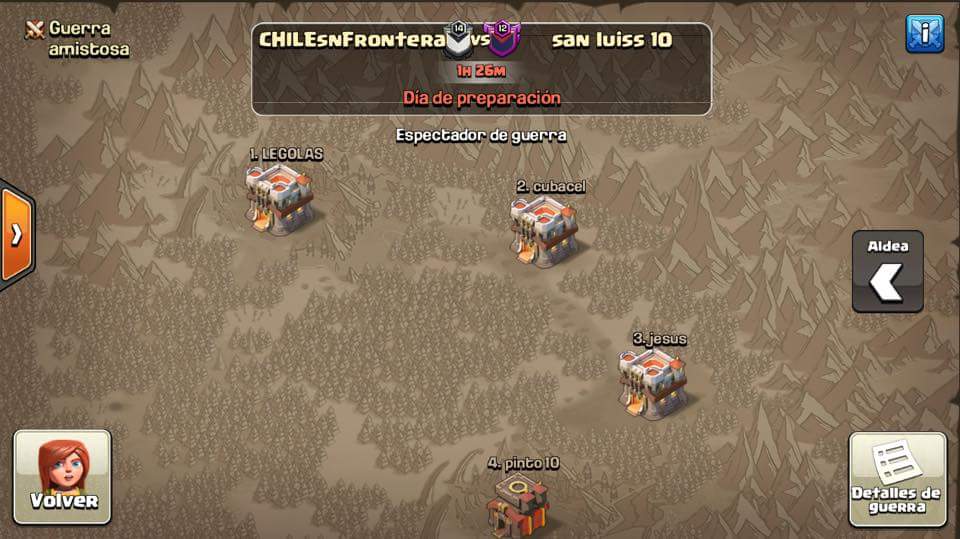 Choque de clanes postulantes a la lhg ❤️