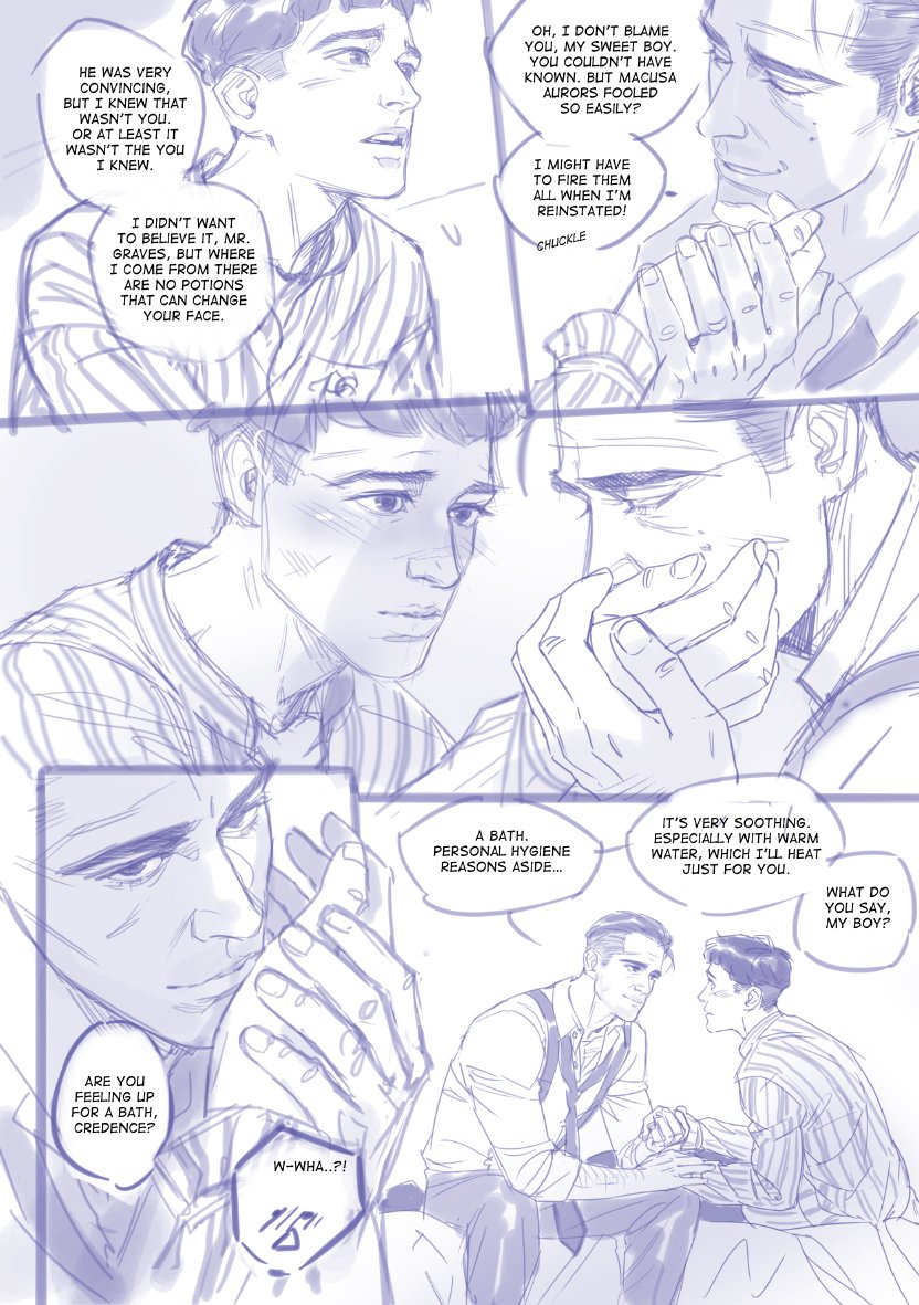 akira_atsushi's tweet photo. random snippets from a Gradence comic i'm working onT^T

#gradence #PercivalGraves #CredenceBarebone #bl #yaoi #fancomic https://t.co/ZaLCaQAtyf