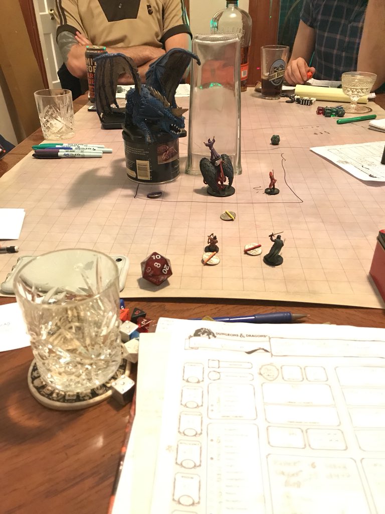 kylefree's tweet image. Final session of the campaign. Facing Yog Sothoth. #dnd