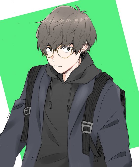 イケメン メガネ 男子 イラスト アイコン ここで最高の画像コレクション