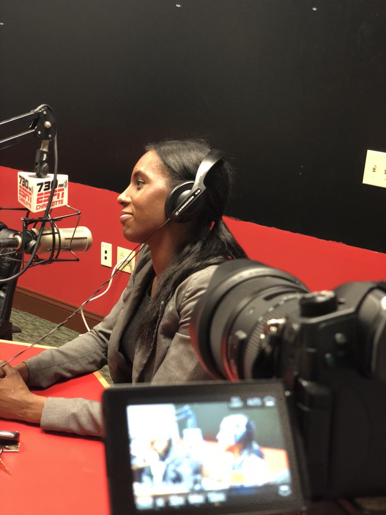 Sheena_Marie3's tweet photo. “You been watching my social media, huh? That’s cool, watch this!” #QuickOutTheBlocks #SheenaMarie #ESPNCharlotte #RevoltTV #RevoltSports https://t.co/Om4TTmDLMw