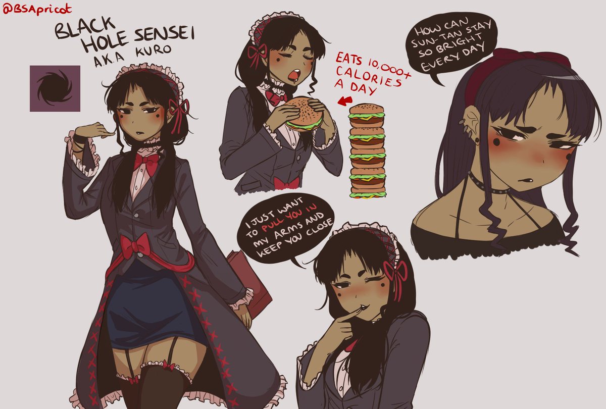 Here is your long awaited Black Hole Sensei! One of my personal favorites so far.