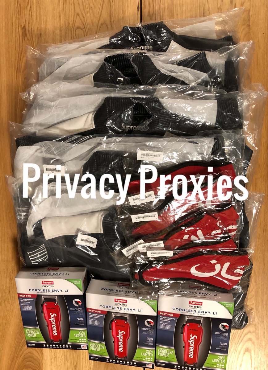 StockXSteals's tweet photo. Last week’s haul. 

Go with the best. #privacyproxies

https://t.co/LMrFpAhzKl https://t.co/EaeES2lbh4