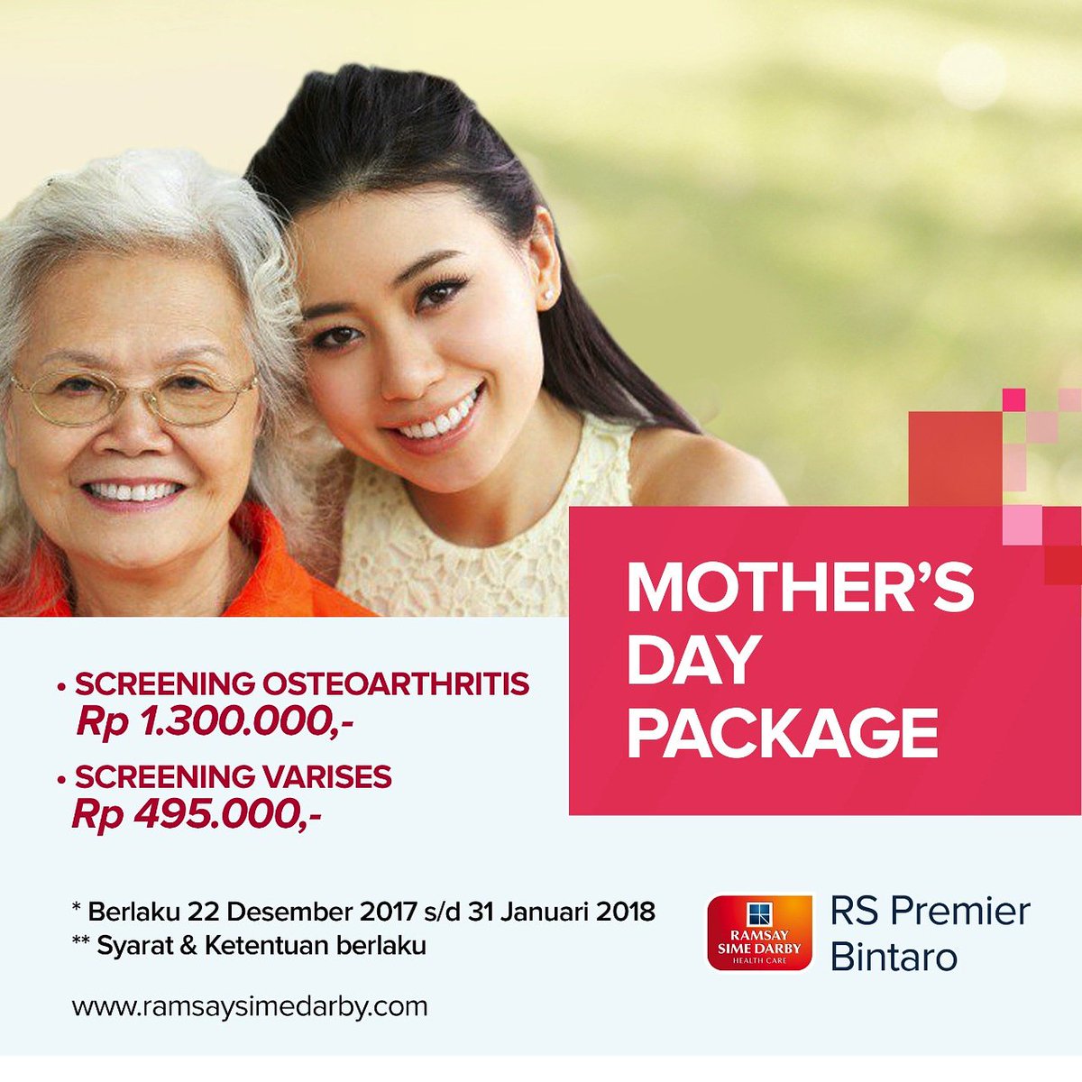 Sangatlah penting untuk melakukan pemeriksaan kesehatan semenjak dini.

Ayo ajak keluarga, rekan… instagram.com/p/BdOug30DNEC/