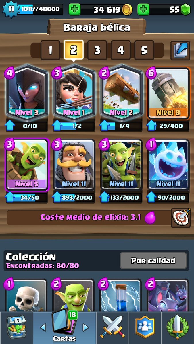 MegaAlpha4's tweet image. Que tal mi mazo de Clash royale?!!