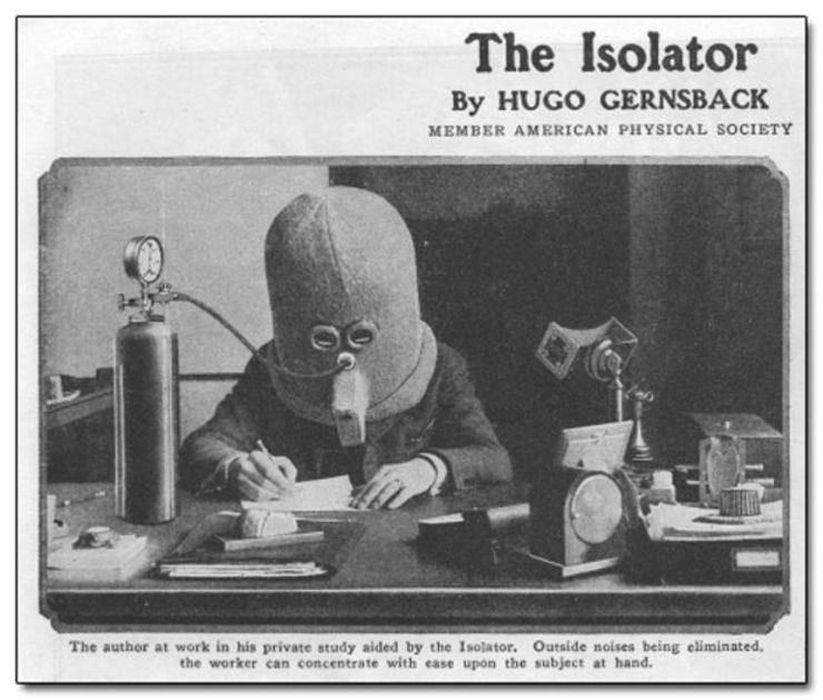 PhotosFreaky's tweet image. Trouble concentrating? You need...THE ISOLATOR!