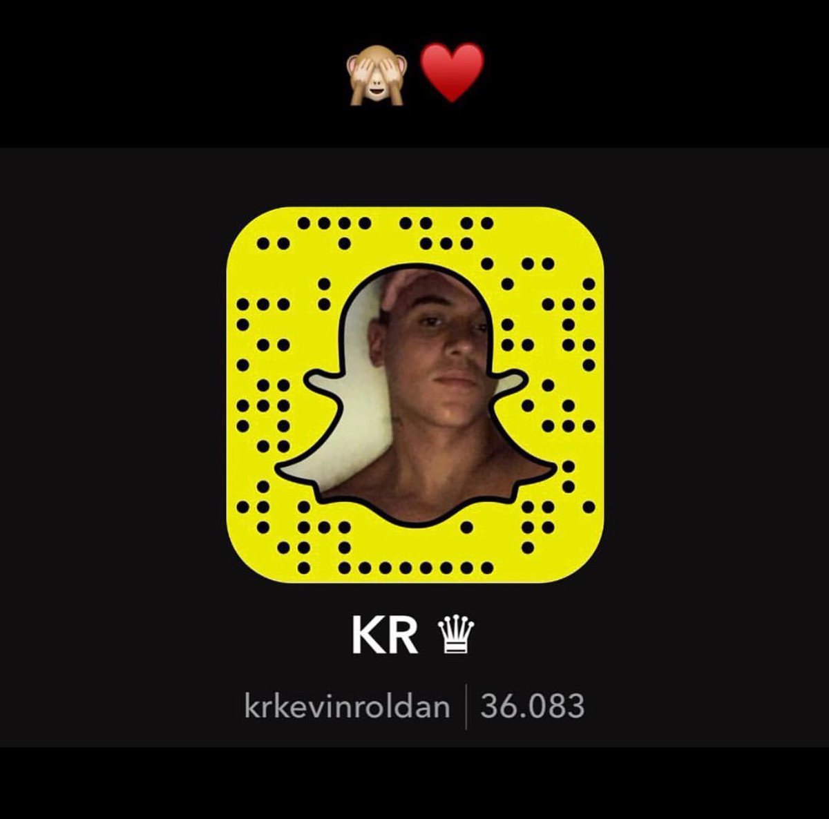 KEVINROLDAN's tweet photo. Sígueme en snapchat: ► krkevinroldan https://t.co/qSVZ33QRB4