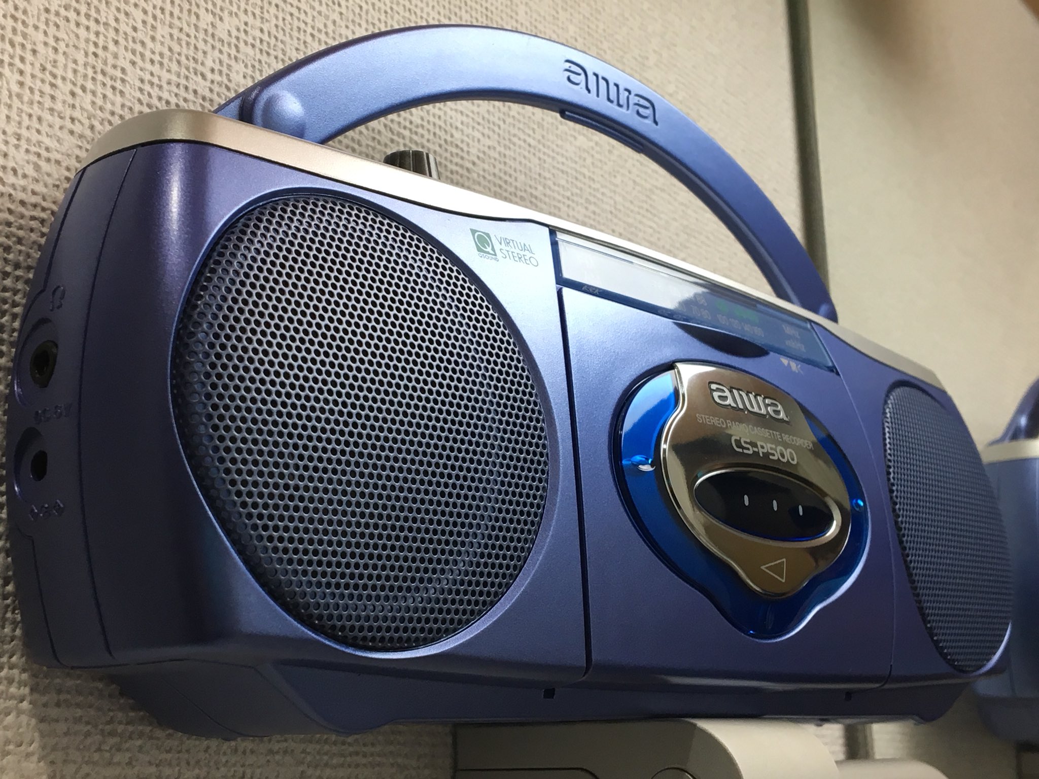 現状販売】AIWA CS-90S ラジオ ラジカセ カセットデッキ搭載 現状販売