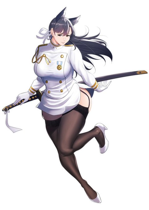 練習絵。誰だよ!!
#愛宕 #アズールレーン #アズレン 