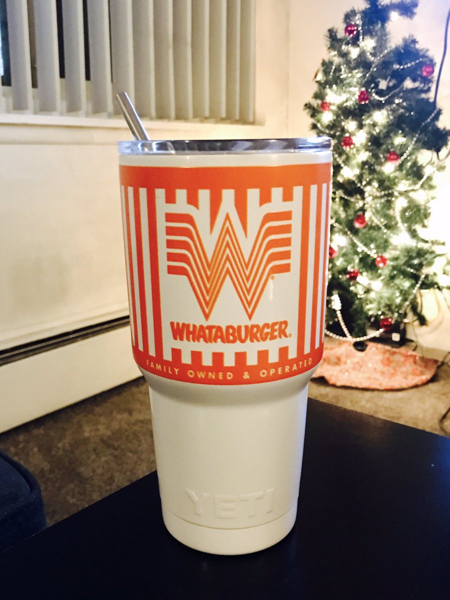 MitchellRoseUT's tweet photo. @Whataburger @YETICoolers My favorite Christmas present! https://t.co/StUa1UQjOZ