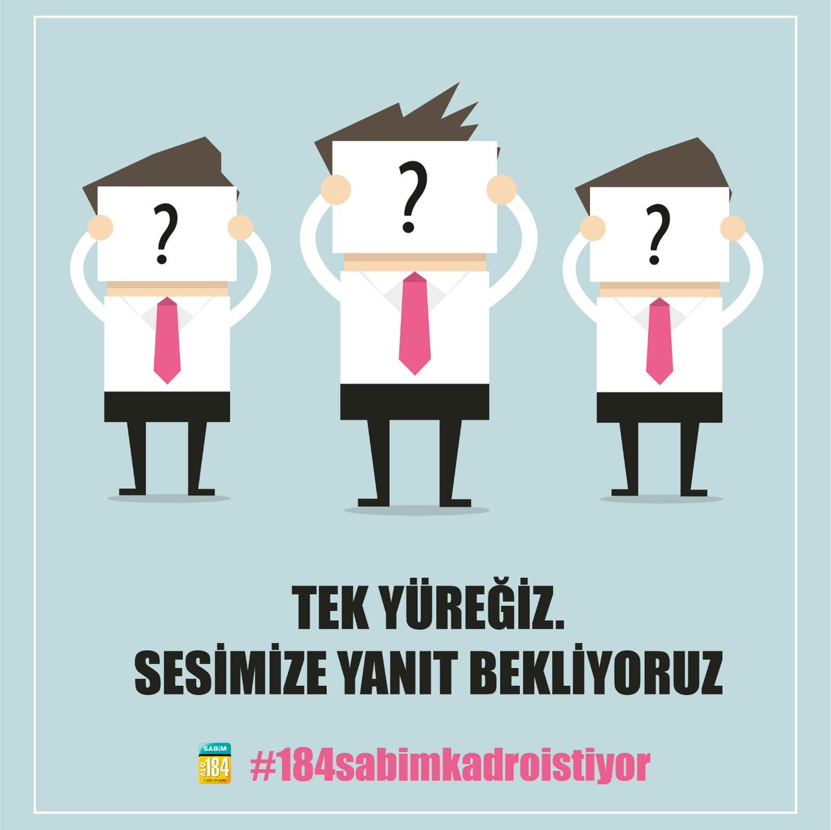 ALO 184 Sabim Vatandaşın Sağlıkta Sesi
#184sabimkadrobekliyor 
#BakanlıkİletisimMerkezleriKadrobekliyor

<a href="/RT_Erdogan/">rt_erdogan</a> <a href="/BA_Yildirim/">Binali Yıldırım İletişim Ofisi</a> <a href="/Dr_Demircan/">Dr Ahmet Demircan</a> <a href="/jsarieroglu/">Jülide Sarıeroğlu 🇹🇷</a>
<a href="/saglikbakanligi/">T.C. Sağlık Bakanlığı</a> <a href="/suayipbirinci/">Doç. Dr. Şuayıp Birinci</a>
<a href="/AhmetBOgutken/">Ahmet Baha Öğütken</a>